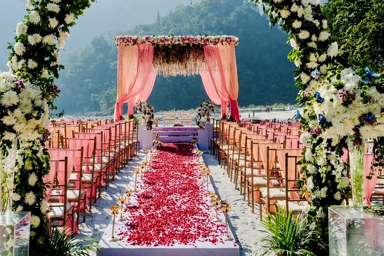Wedding celebration moments captured by our team