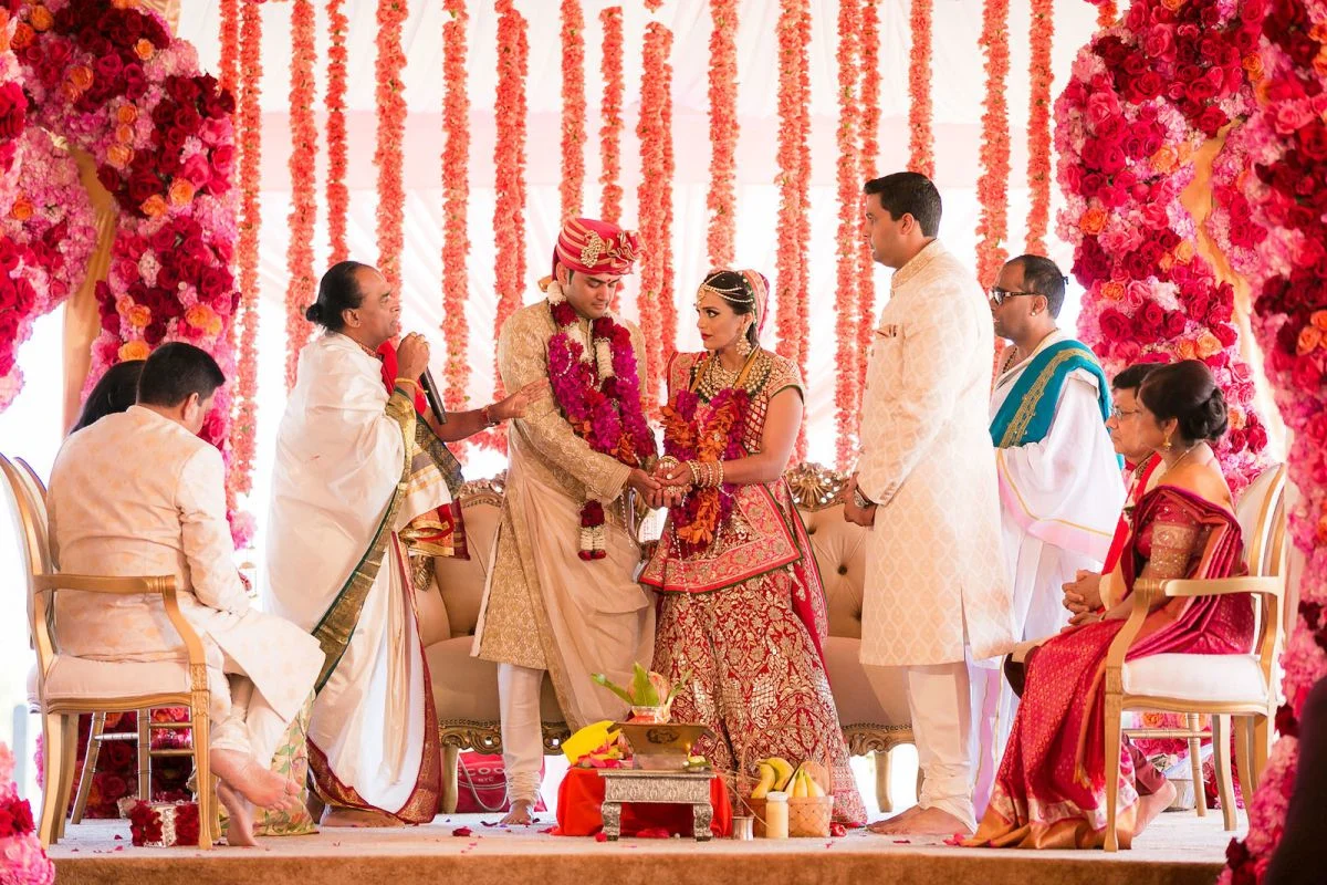 Traditional Indian marriage ceremony