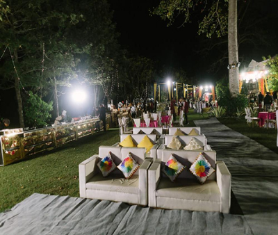 Jim Corbett Destination Wedding Night View