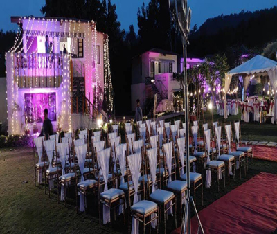 Jim Corbett Destination Wedding Night View